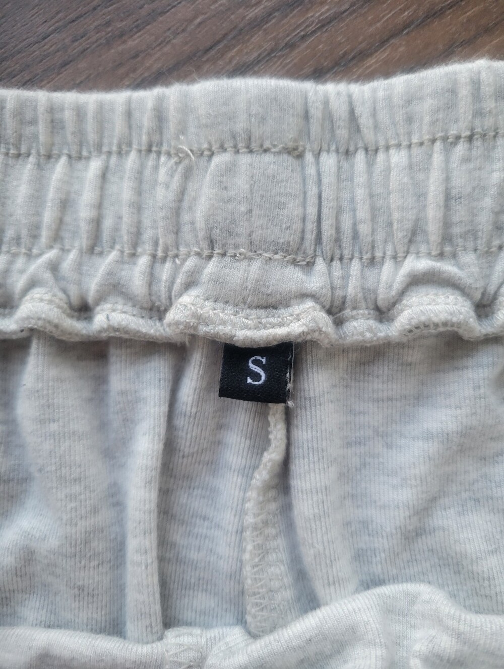 Womens Wide Leg Light Gray Lounge Sweatpant Size Small - Picture 6 of 6